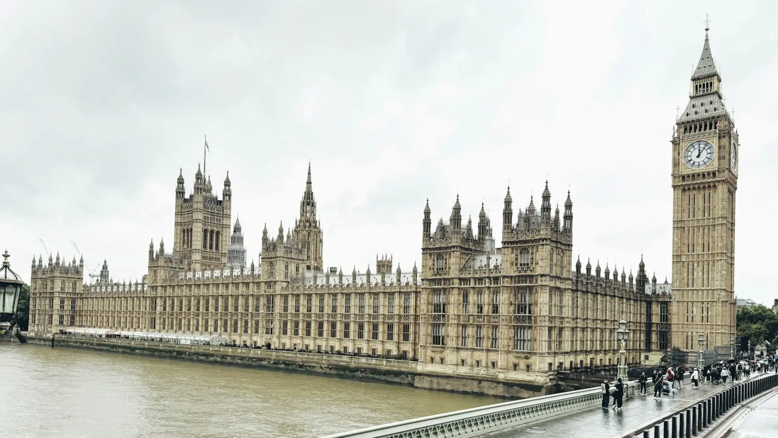 The Houses of Parliament and Big Ben in London